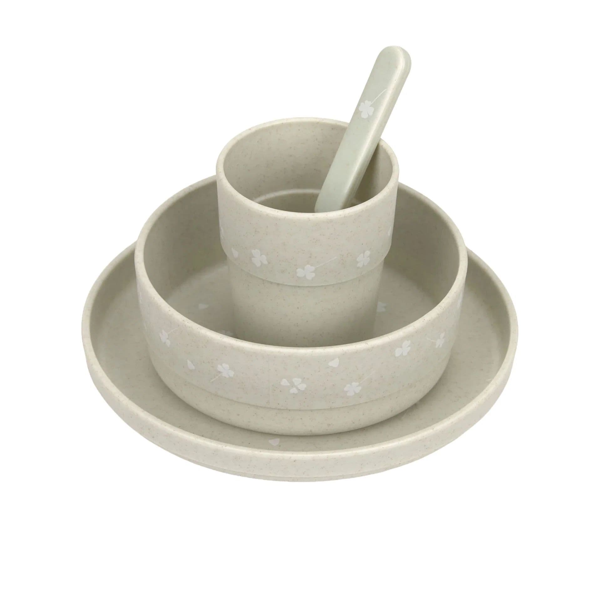 Coffret repas Cozy Loves Oned Pale Khaki Lassig